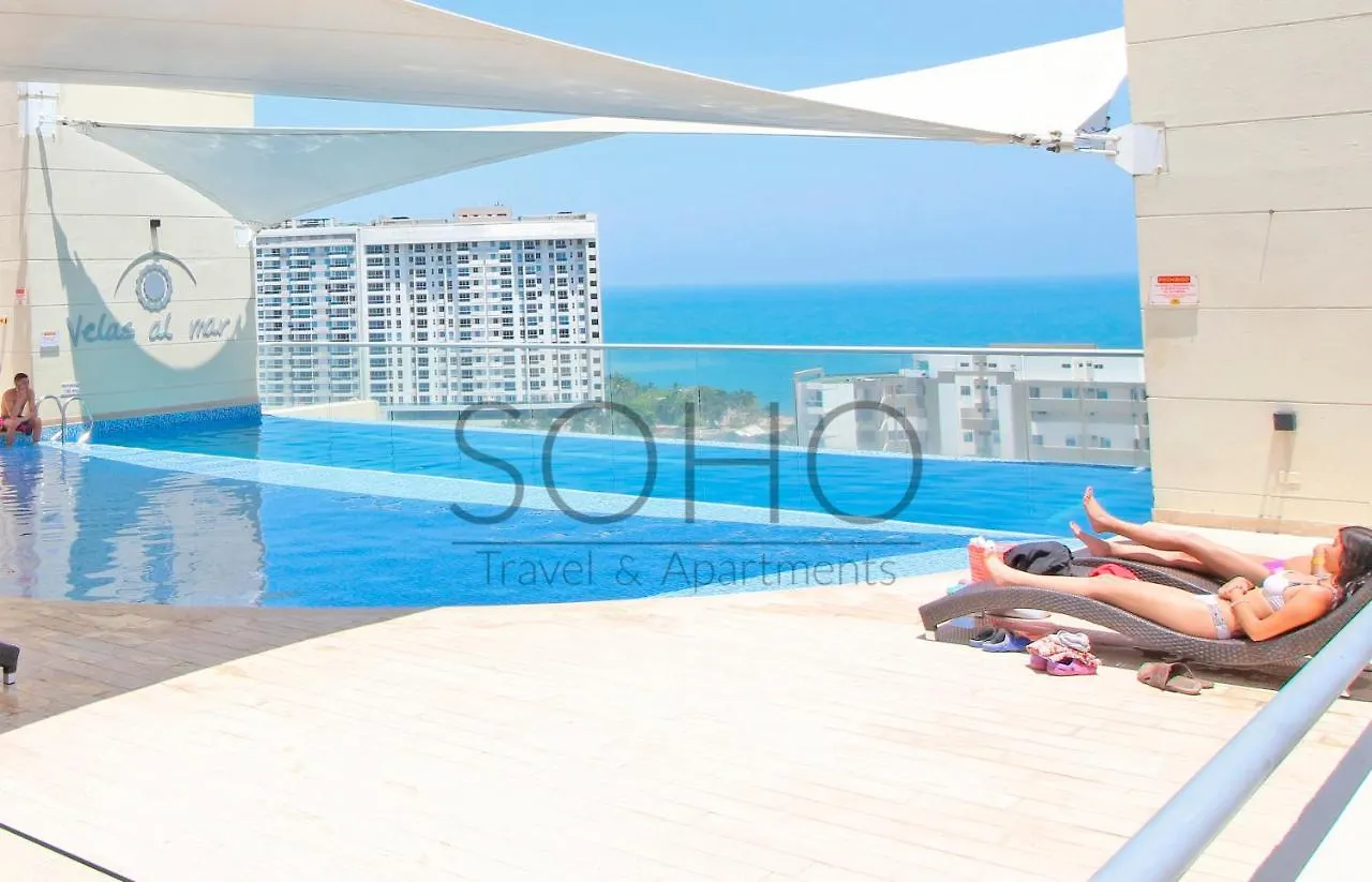 Apartment Apartamentos Velas Al Mar - Cerca Al Mar By Soho Puerto de Gaira